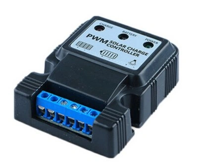 Automatikus 6/12V-os mini napelemes töltésvezérlő, 3A (ólomsavas)