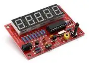 Kristály rezonátor teszter és frekvencia mérő KIT (építőkészlet), 1Hz...50MHz