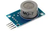 MQ7 gáz érzékelő modul (Szén-monoxid/CO)