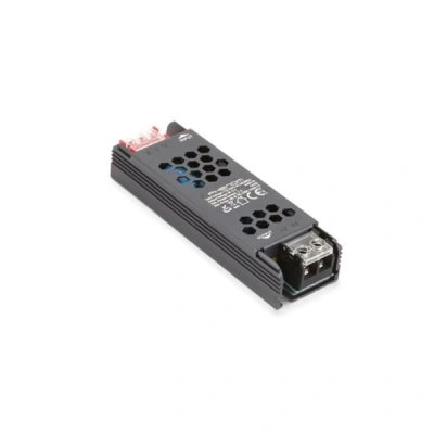 Tápegység, állandó feszültségű, 12V DC, 2A, 25W, csavaros szorítók