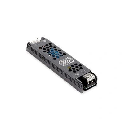 Tápegység, állandó feszültségű, 12V DC, 5A, 60W, csavaros szorítók