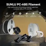 PC-ABS Fekete filament Sunlu 1.75mm 1kg