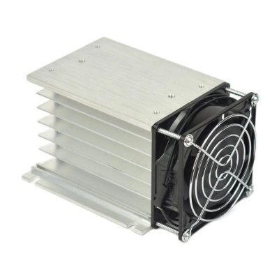 Szilárdtest relé hűtő borda 110x80x100