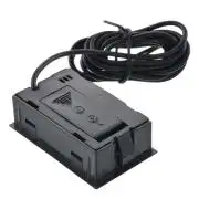 Kijelző, hőmérő, külső szenzorral, 2m kábellel