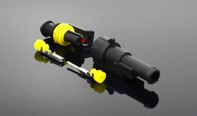 E221 Vízálló anya+apa csatlakozópár autó/motor 1p