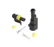 E221 Vízálló anya+apa csatlakozópár autó/motor 1p