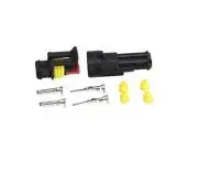 E170 Vízálló anya+apa csatlakozópár autó/motor 2p