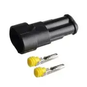 E170 Vízálló anya+apa csatlakozópár autó/motor 2p