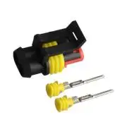 E170 Vízálló anya+apa csatlakozópár autó/motor 2p