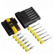 E276 Vízálló anya+apa csatlakozópár autó/motor 6p