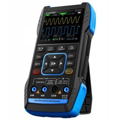 Oszcilloszkóp, digitális, USB-s, HANTEK 6254BD, 4 csatorna 250Mhz