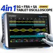 FNIRSI Digitális tablet oszcilloszkóp, 4 az 1-ben 350MHz 1GS/s DPOS350P