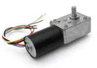 Kefe nélküli BLDC áttételes motor, HALL szenzorral, PWM vezérléssel