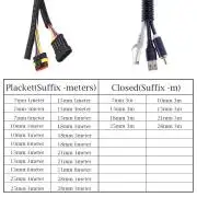 Hőálló Autóipari gégecső, kábelvédő gégecső, autó kábelköteg cső