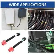 Hőálló Autóipari gégecső, kábelvédő gégecső, autó kábelköteg cső