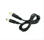 DC tápkábel hosszabbító, 2m,  apa-apa