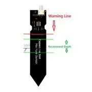 Kapacitív talajnedvesség érzékelő, V2.0