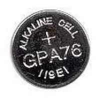 GP LR44, A76, 1.5V alkáli gombelem