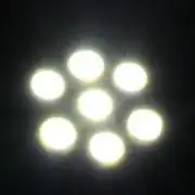 92733 Hideg fehér autós LED izzó pár (T10)