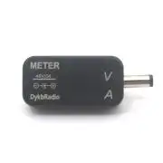 DC 5.5/2.1mm csatlakozós Feszültség és Áram mérő