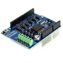 Arduino Shield, pajzs, motorvezérlő, 2A, duál