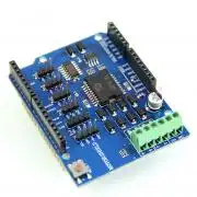 Arduino Shield, pajzs, motorvezérlő, 2A, duál