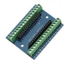 Arduino Shield, pajzs, kivezetések