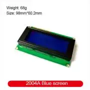 LCD 20x4 kék, soros meghajtófelülettel