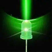 LED (20mA) nagy fényerejű ZÖLD