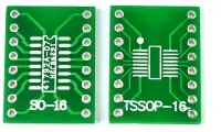 átalakító SOIC 16, TSSOP 16 -> 2.54mm DIP16