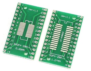 átalakító SOP28, SSOP28, TSSOP28,DIP28-ra