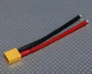 csatlakozó XT60 apa, 10cm szilikon kábelen