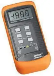 Digitális hőmérő műszer, dupla bemenet (-50°C ~ 1300°C)