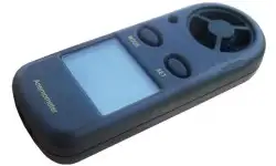 Digitális szélerősség, légáram sebesség, anemométer