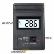 TM-902C Digitális hőmérő műszer, (-50°C ~  350°C)
