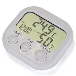 Digitális szobai hőmérő és páratartalom