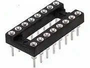 foglalat IC, DIP16