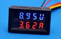 Kijelző, volt, amper