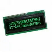 Karakteres LCD 16x2 Fekete háttérvilágítás!