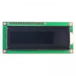 Karakteres LCD 16x2 Fekete háttérvilágítás!