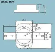 10W Kék LED