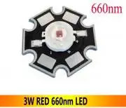 3W Piros LED
