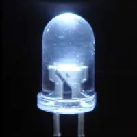 LED (20mA) nagy fényerejű FEHÉR