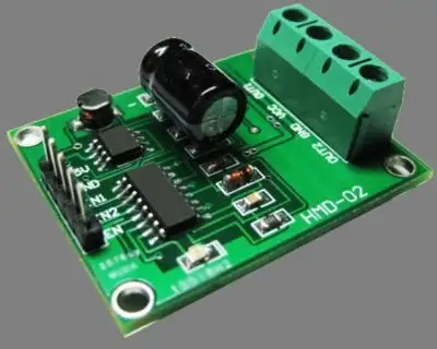 DC motor fordulatszám szabályzó kijelzővel, irányváltóval, PWM, 10...50V, 40A