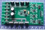 DC motor fordulatszám szabályzó kijelzővel, irányváltóval, PWM, 10...50V, 40A