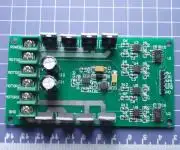 DC motor sebesség szabályzó dual H-Bridge