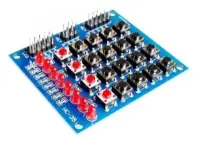5x4 mátrix gomb panel, nyomógomb