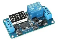 Időzítő relé modul panel