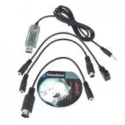 RC szimulátor kábel, USB, Dynam