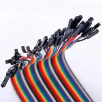 Színes anya-anya 1pin kábel
